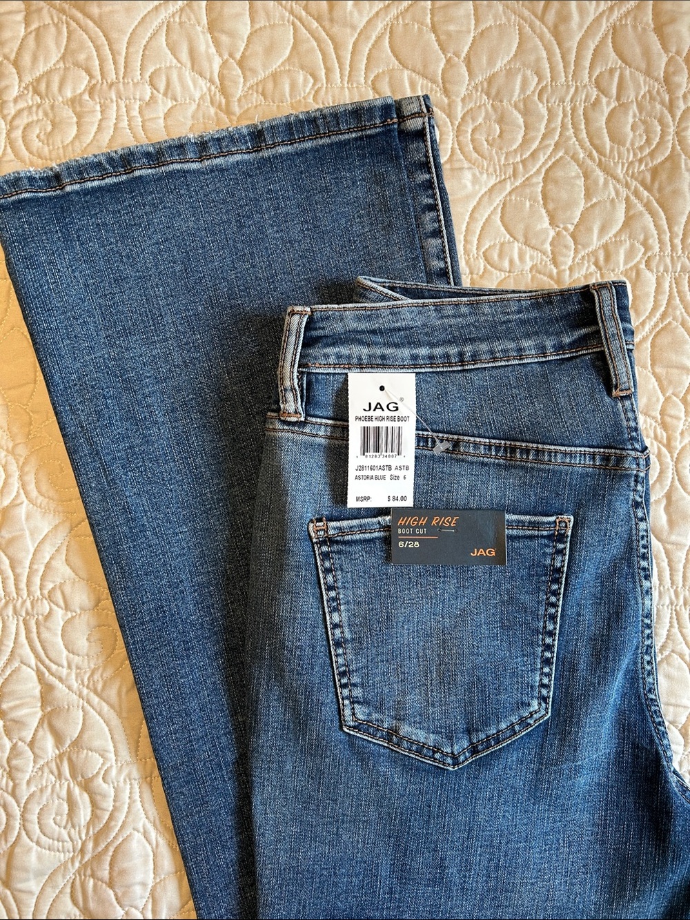 JAG Phoebe High Rise Boot Cut Jeans